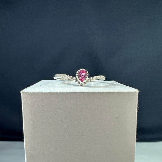 Anillo Princesa rosado