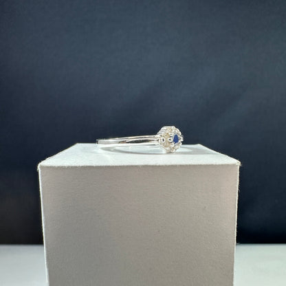Anillo Roseta Azul