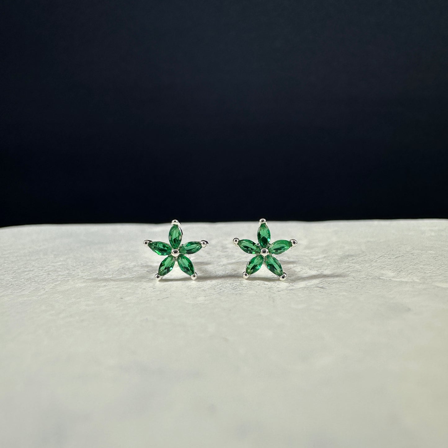 Topos flor verdes