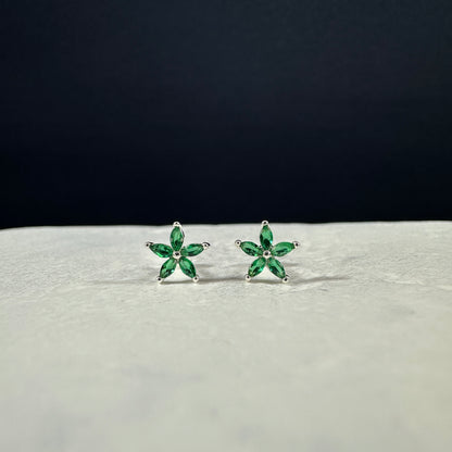 Topos flor verdes