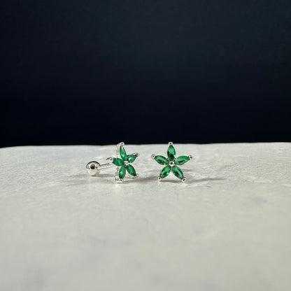 Topos flor verdes
