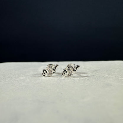 Aretes serpientes