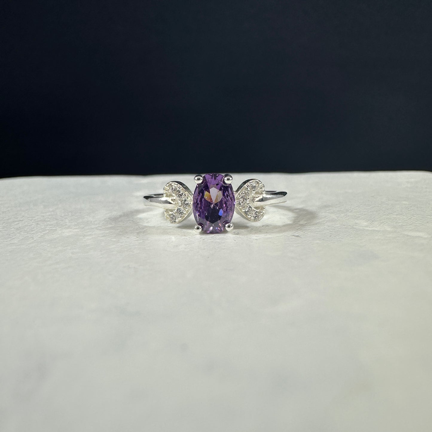 Anillo violeta imperial